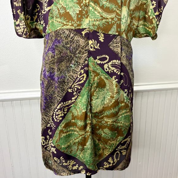 Tiana B Size 12 Vintage Dress Cocktail Special Occasion Forest Fairy Indie Boho - Picture 15 of 16